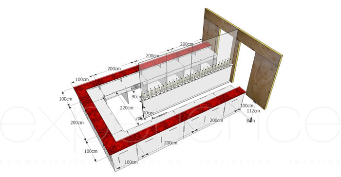 Decoration Vitrine Luxe Paris